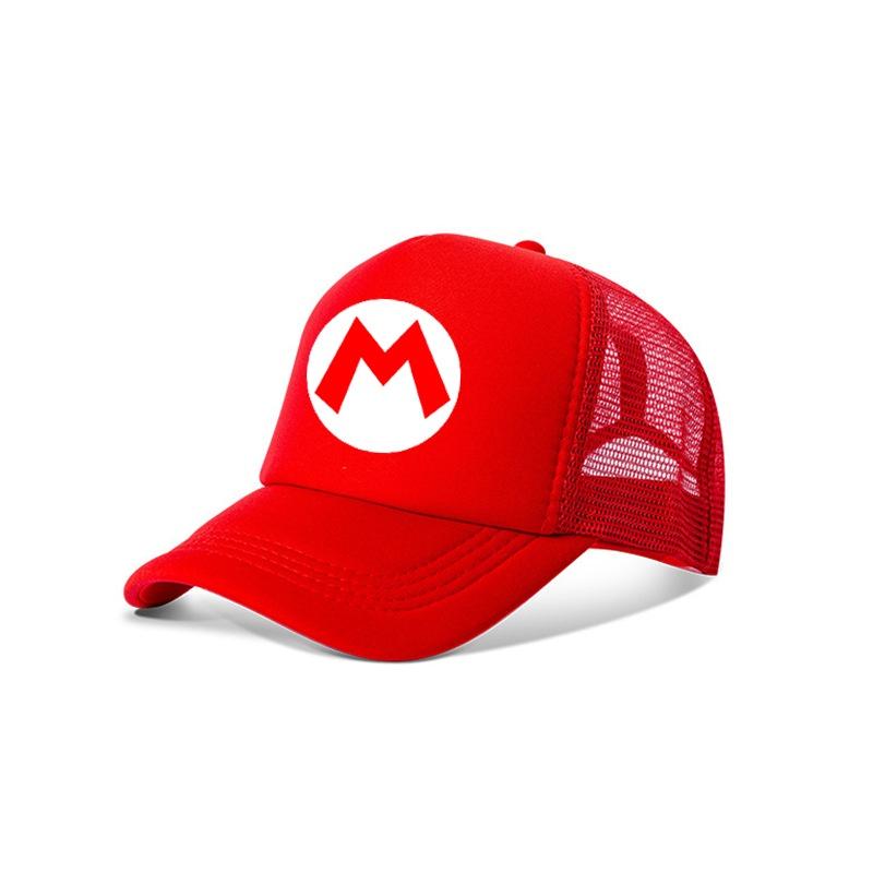 Мультяшная шляпа от солнца Super Mario Brothers для детей, дышащая, идеально подходит для всех сезонов