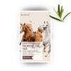 Маска из натурального конского масла, упаковка 10 шт./1 упаковка в день для ежедневного использования/увлажнение/эластичность/отбеливающий уход