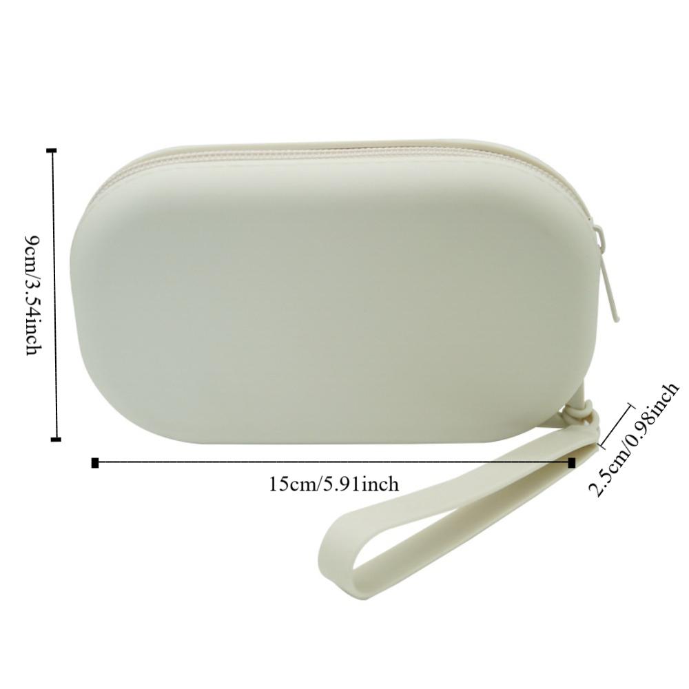 Кошелек Многофункциональная сумка для хранения Прямоугольная Сумка для мелочей Повседневная Силиконовая косметичка Для улицы