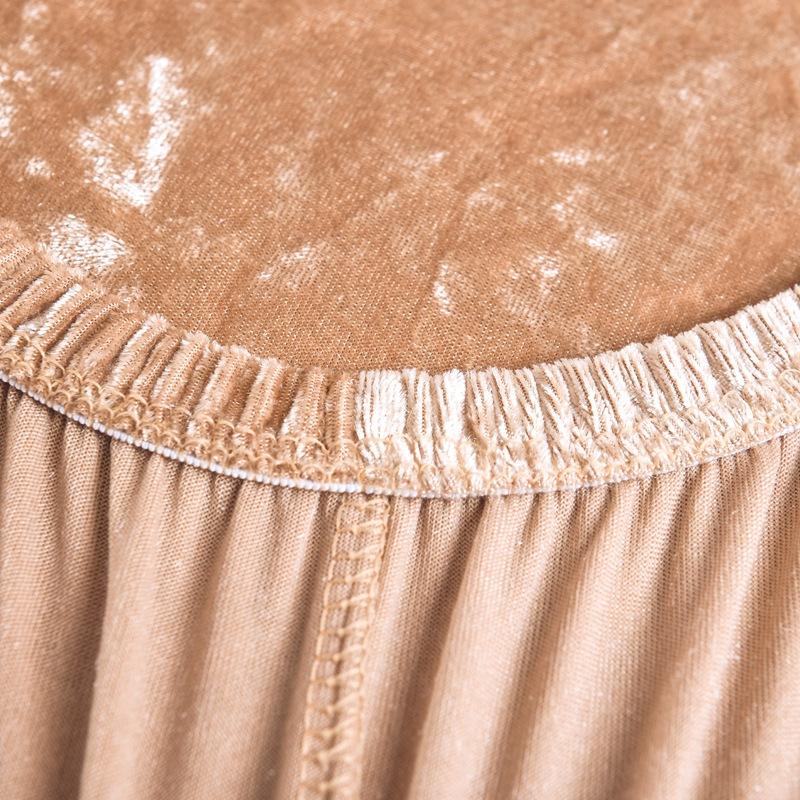 1 шт. в наличии утолщенный эластичный чехол для обеденного стула, для ресторана, чехол для стула из бархата Silver Fox, эластичный чехол для стола и стула