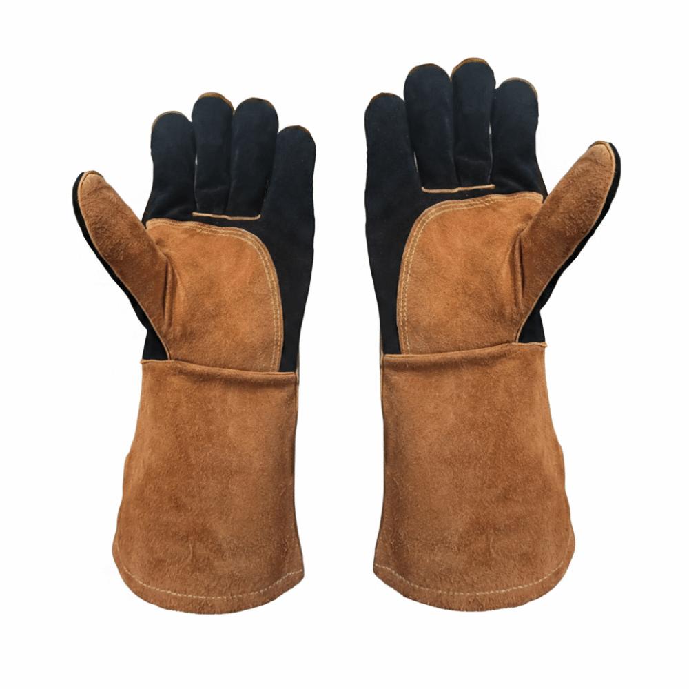 Anti-Splash Electric Welding Gloves Wear-Resistant Cowhide Gloves Industrial Use