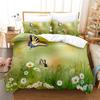 Зеленый пододеяльник, комплект двуспальной кровати, односпальное одеяло, покрывало с цветочным принтом, размер Queen King Size, комплект постельного белья с листьями, 200X200, 2 шт., 3 шт., тонкий, 3D, односпальный