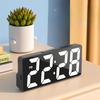 Simple LED Alarm Clock Electronic Clock Student Plug-in Dual-use Small Alarm Clock Digital Clock Voice-controlled Temperature Clock