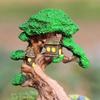 Tree House Micro-landscape Ornaments Landscape Decoration for DIY Resin Crafts