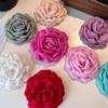 Stereoscopic Rose Flower Hair Clip for Women Elegant Back of The Head Hair Shark Clip Fashionable Hair Styling Accessories Girls