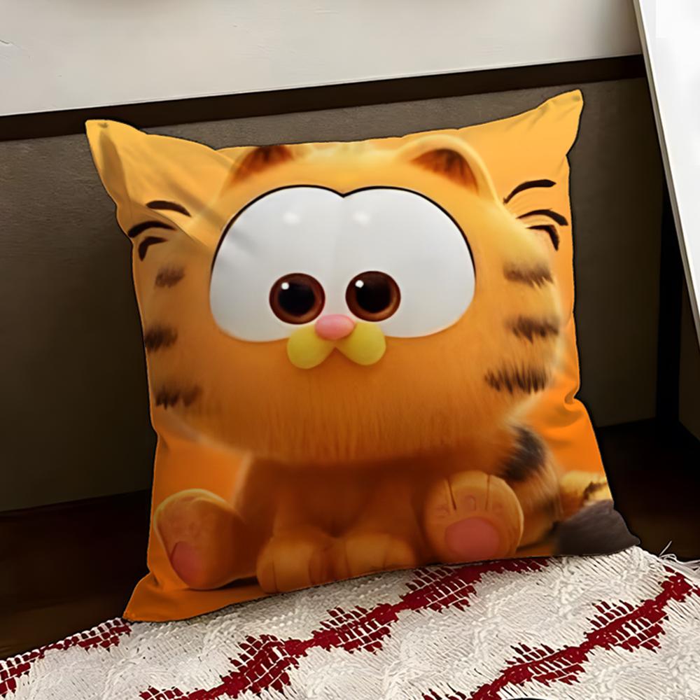 Garfield Cushion Cover Reversible Soft Durable Pillow Cover Home  Car MultiScene Use for Daily Comfort