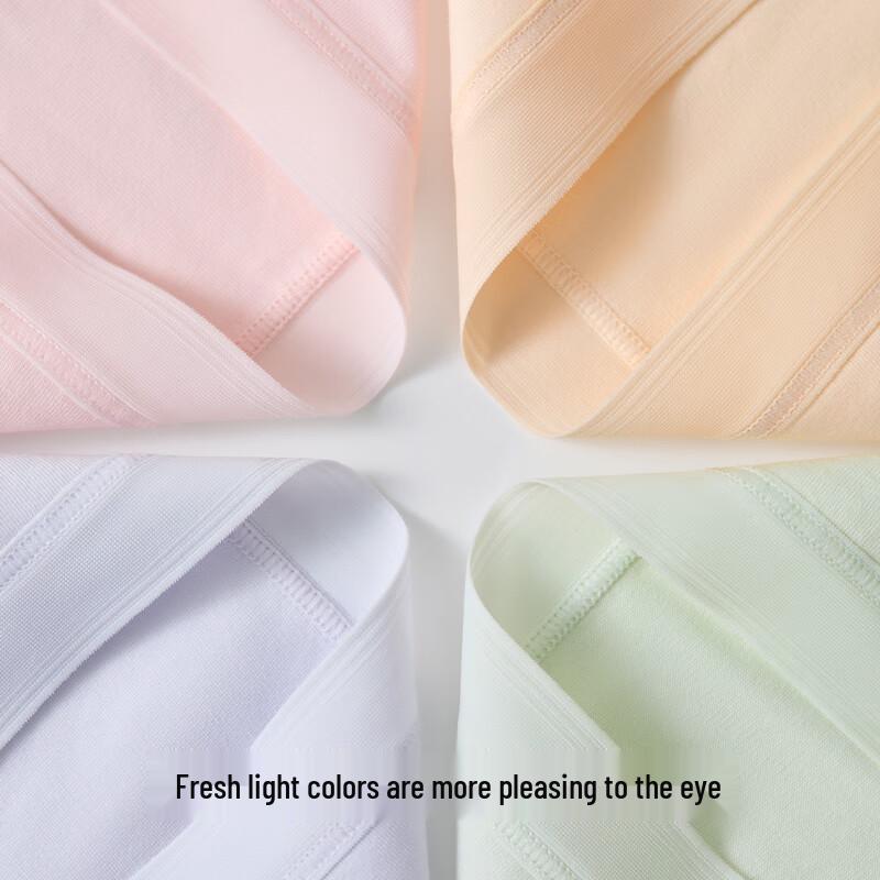 Youkeshu Women's Pure Cotton Antibacterial Seamless Briefs