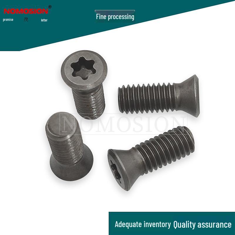 Держатель фрезерной головки с ЧПУ с плоским винтом Torx KM6*16-D8.5-T25, класс прочности 12.9