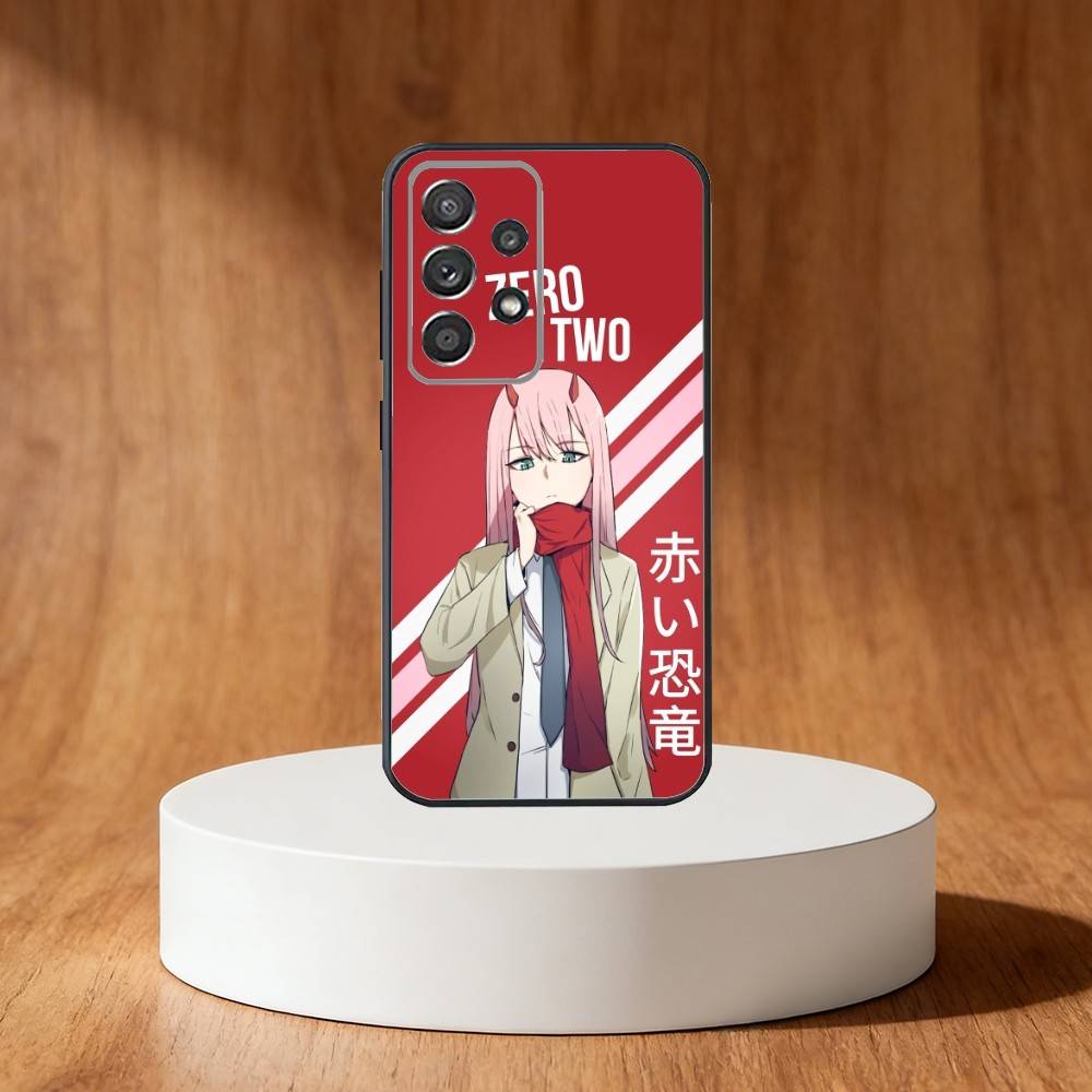 Чехол для телефона Z-Zero T-Two Аниме для Samsung S25,S24,S21,S22,S23,S30,Ultra,S20,Plus,Fe,Note,10,9,5G Черный