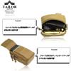 TAILOR JAPAN Tactical Pouch, Military Pouch, Airsoft Pouch, Smartphone Pouch, Velcro Mini Pouch, Outdoor Sports, Accessory Storage, CORDURA 1000D Nylo
