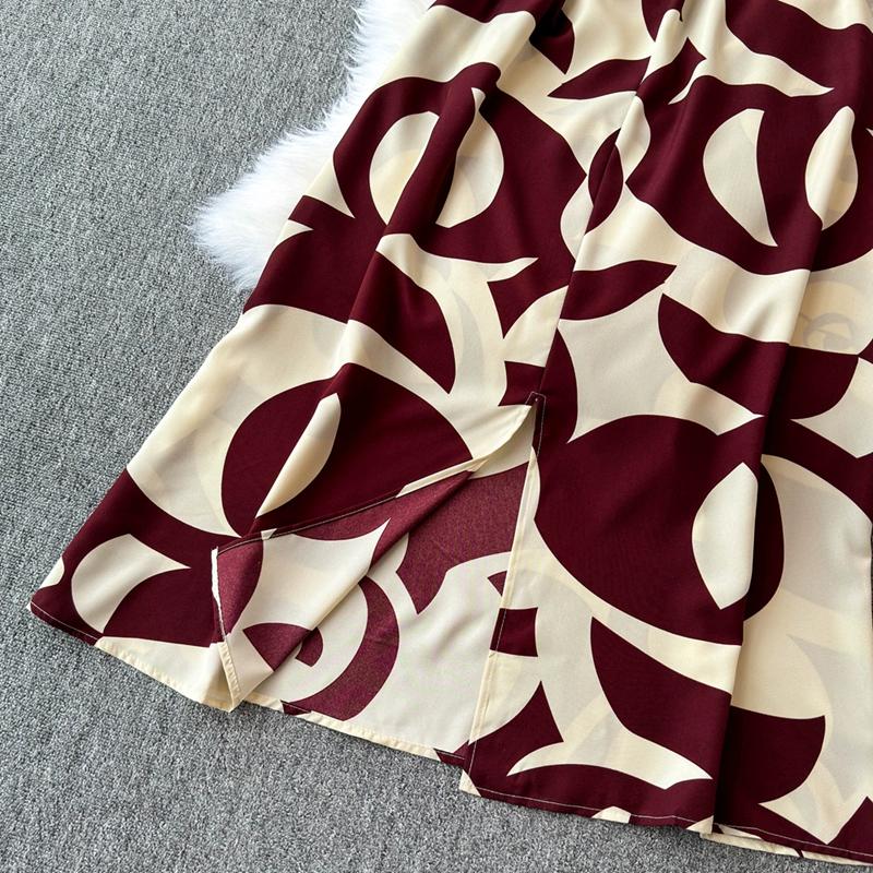 Французский стиль, длинное летнее новое женское платье, высококачественная фактура, изысканное платье с V-образным вырезом