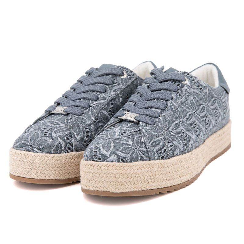 Женские эспадрильи с цветочной вышивкой от TOM TAILOR