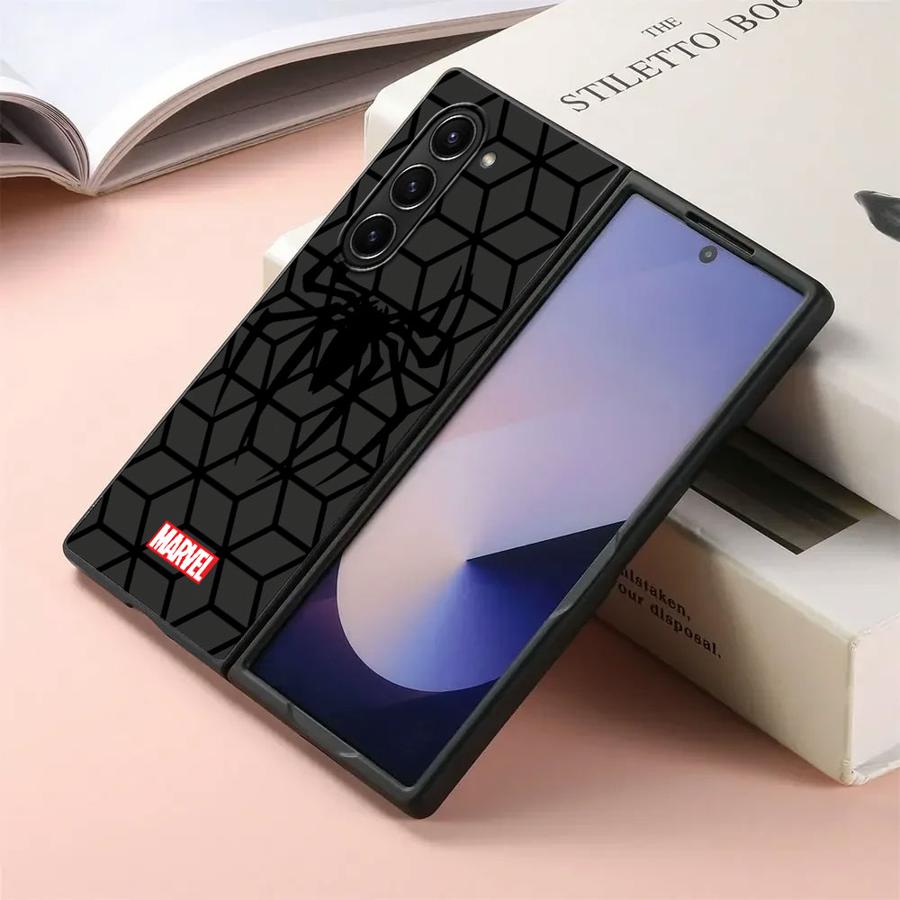 Задняя крышка чехол для телефона для Samsung Galaxy ZFold6 ZFold7 Z Fold 7 6 5 4 3 ZFold3 ZFold5 ZFold4 Логотип супергероев Marvel Мстители