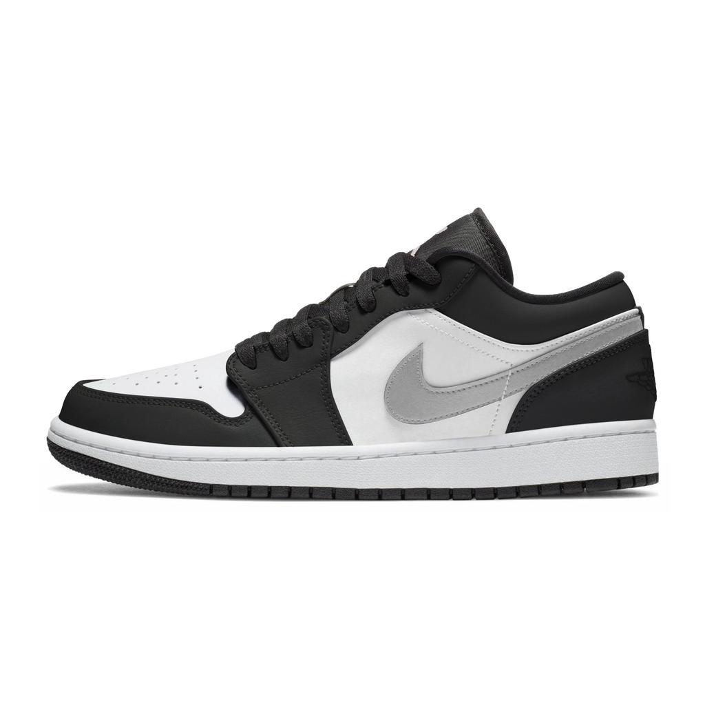 Jordan Air Jordan 1 Low top Skateboard Shoes Unisex Black 553558-132(Team162-)
