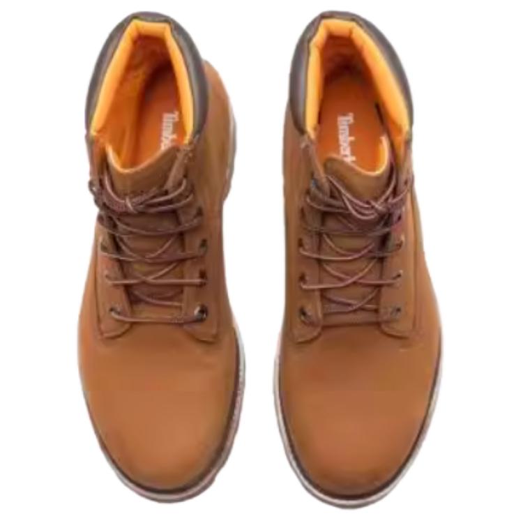 Timberland Alburn 6 In Водонепроницаемые Ботинки Мужские Ботинки Средне-Коричневые-Нубук Коричневый A2E9D715