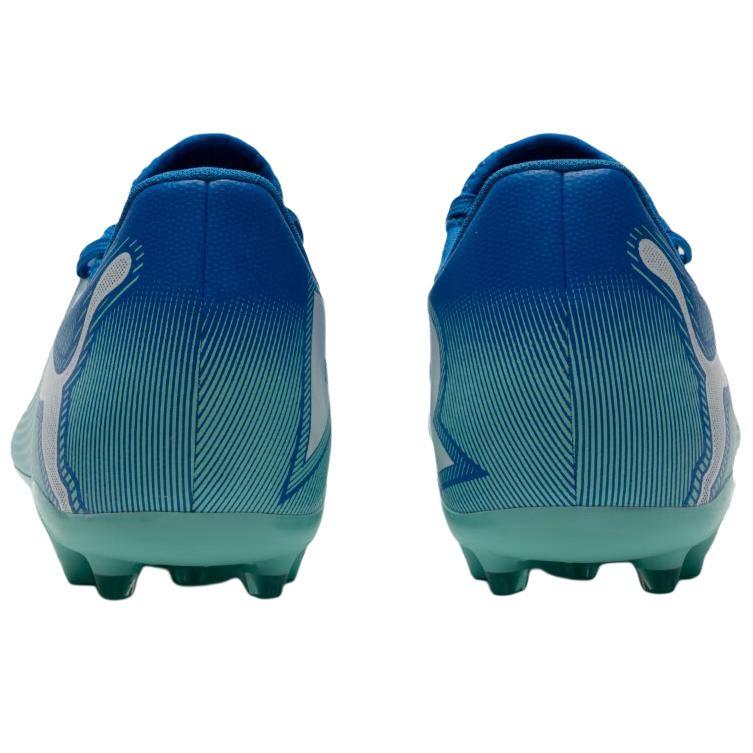 Puma Future 7 Play Comfortable Versatile Mg (Rubber Short Studs) Breathable Soccer Shoes Men Soccer Shoes Blue White 107941-01