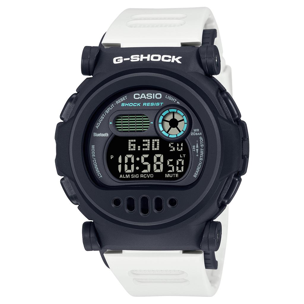 Casio Мужские кварцевые часы G-SHOCK с полимерным ремешком, водонепроницаемостью 200 м, ударопрочные G-B001SF-7