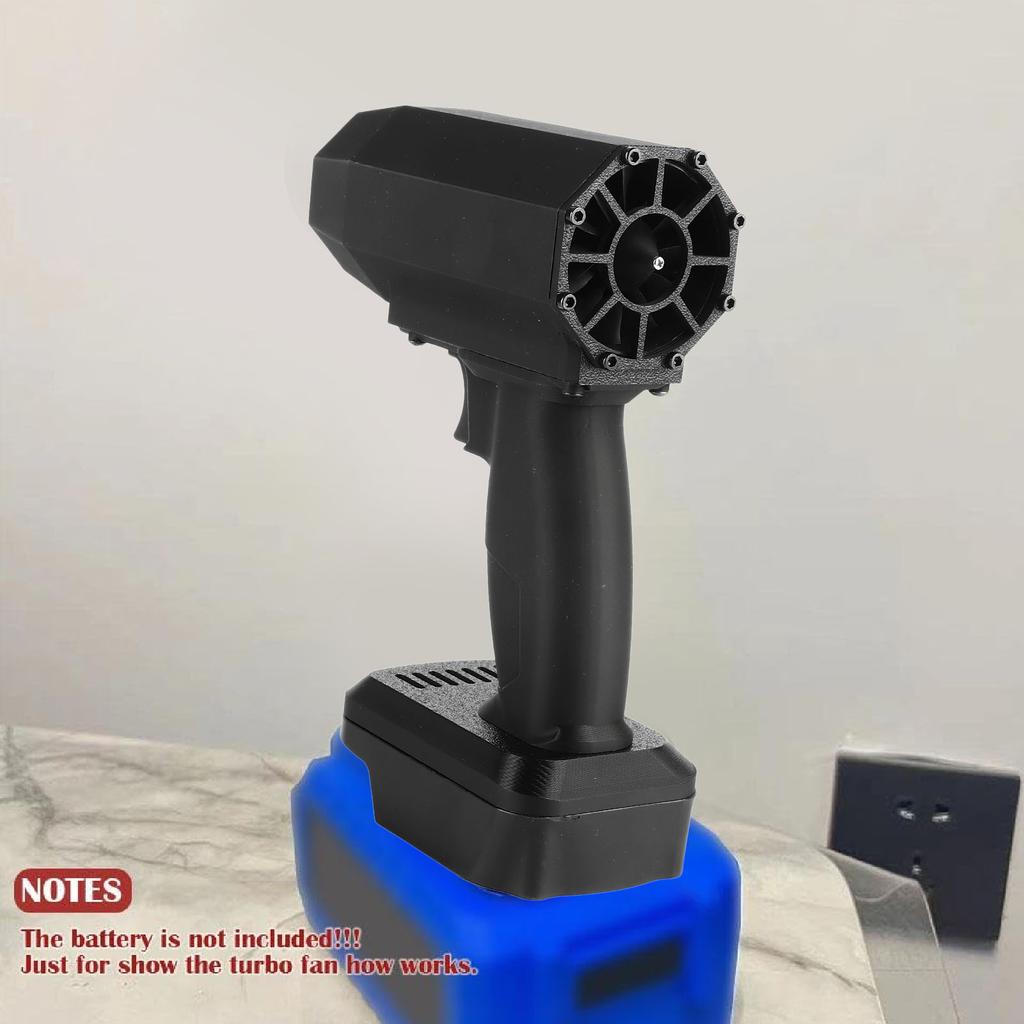 Электрический фен-воздуходувка Jet Blower PETG 150000 об/мин Высокоскоростной турбовентилятор Мощный беспроводной очиститель воздуха для чистки автомобиля, стиль для кемпинга на открытом воздухе, модель 2