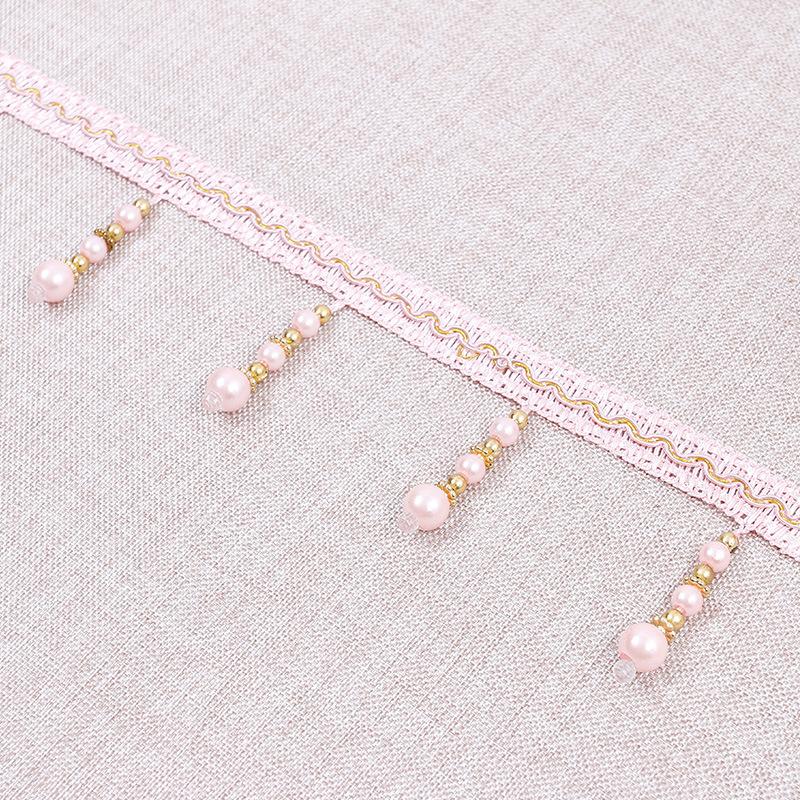 11 метров искусственный жемчуг кисточка кружевная отделка занавес швейный аксессуар обивка штор бисер отделка бахрома DIY домашний декор