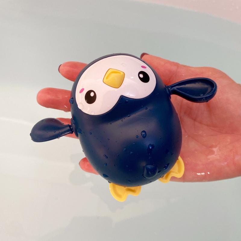 Игрушки для купания малышей Плавающая заводная игрушка Милое животное Заводная игрушка для ванны и бассейна для малышей Новорожденные Игрушки для ванны 1-3 года