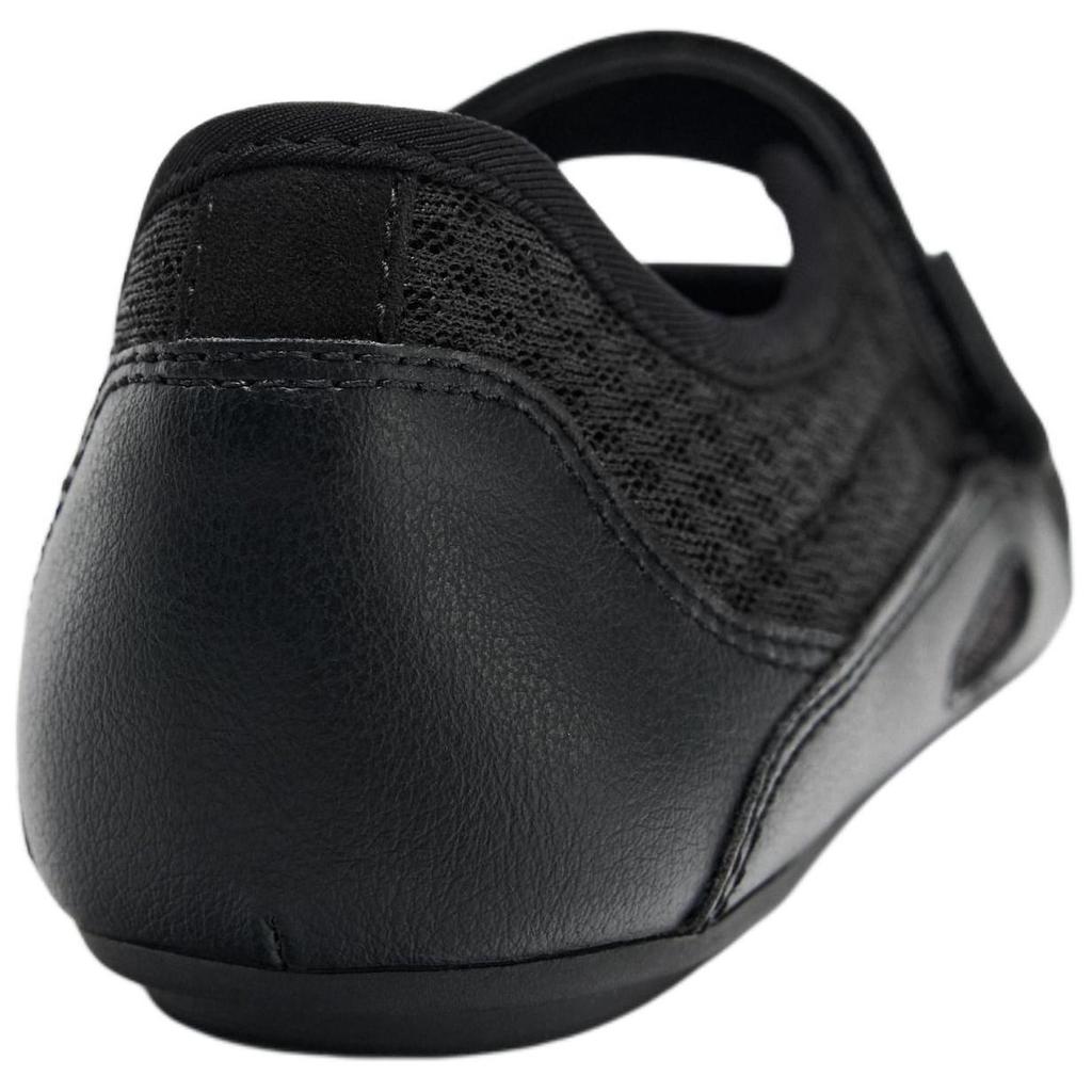 Zara Commuter Versatile Comfortable Trendy Retro Flat Mary Jane Shoes Women Shoes Black 15202510-38