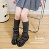 Japanese Style Children's Leg Warmers Harajuku Ballet Guards Socks Knitted Leg Cover  Autumn/Winter