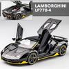 Lamborghini Centenario LP770-4 Суперкар Симуляция Литые и Игрушечные Транспортные Средства Звуки и Свет Инерционная Машина 1:Модель коллекции 32 сплава