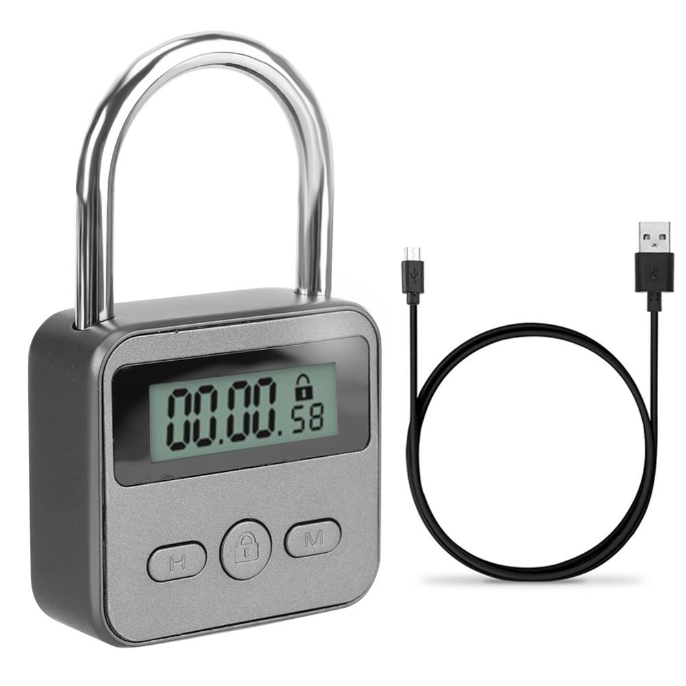 Электронный таймер для игр для взрослых, эротический таймер для бондажа, секс-игрушки, фетиш-ограничения, цифровой замок времени для пар, аксессуары