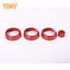 4x Aluminum Alloy Internal Air Conditioner Volume Knob Cover Suitable for Land Rover Discovery Sport 2015-