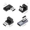 Угловой USB 3.0 Male to Female удлинитель, 90 градусов, вверх/вниз, для ПК