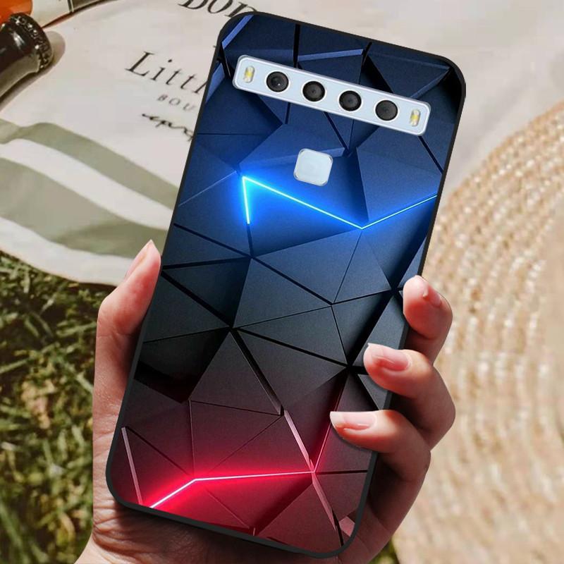 Чехол для телефона Для TCL 10L Чехлы 10 Pro Мягкий силиконовый чехол Для TCL 10L 10 Lite 5G UW 10Lite 10Pro 10 L Plus Модный чехол Coques