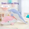 Dolphin Plush Toy Cartoon Marine Animal Pillow for Kids