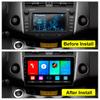 Reakosound 2 Din Android 11 автомобильный радиоприемник мультимедийный видеоплеер для Toyota RAV4 2005-2013 GPS-навигация Carplay FM BT стерео