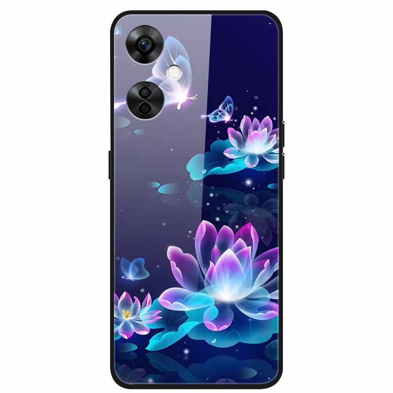 Для One Plus Nord CE 3 Lite 5G Чехол N30 Закаленное Стекло Жесткая Задняя Крышка для Oneplus Nord CE3 Lite N 30 Чехлы Бампер 3lite CE3Lite