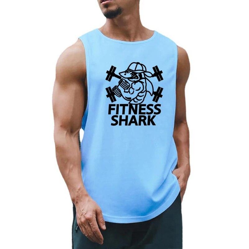 Muscleguys Спортивная майка, мужская баскетбольная майка для фитнеса и тренировок, свободная майка, впитывающая пот и дышащая, без рукавов с короткими рукавами