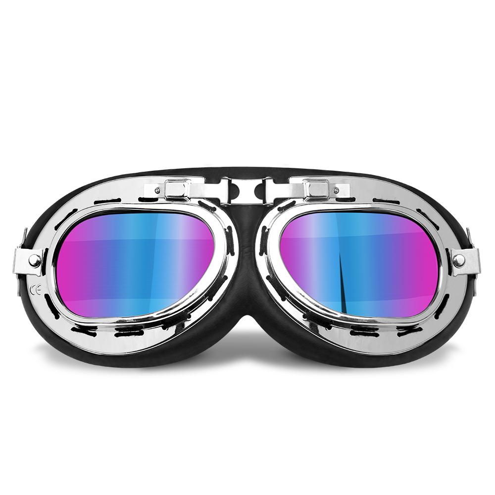 Мотоциклетные очки для мотокросса, очки для шлема, линзы, очки для бездорожья, ATV, MTB, противоскользящие, ветрозащитные, для езды на велосипеде, гонки, ретро-очки