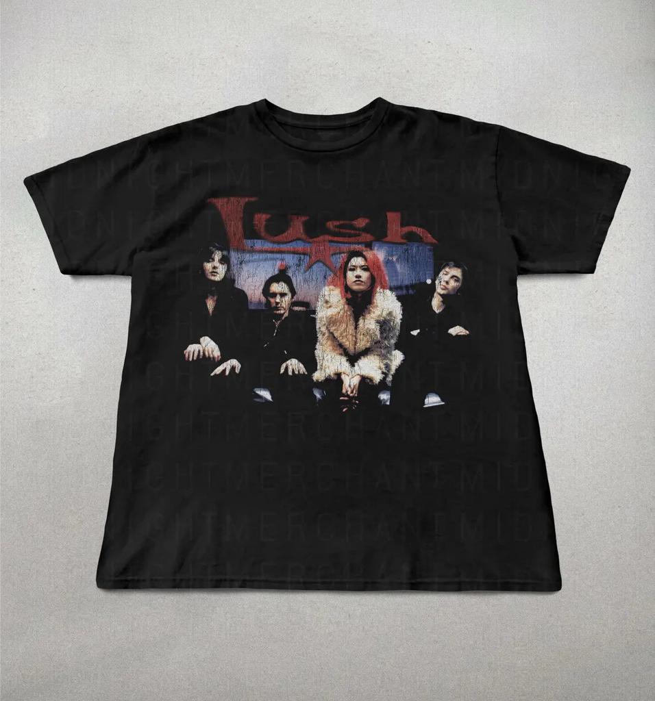 Lush Band Tour Concert Heavy Cotton Black S-5XL T Shirt EN940
