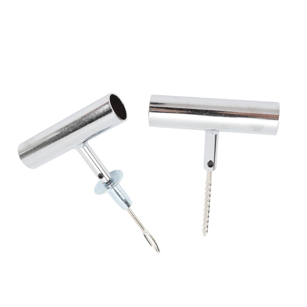 Комплект для ремонта шин, профессиональный набор для ремонта шин, металлический инструмент для замены проколов шин для автомобилей, мотоциклов, грузовиков 