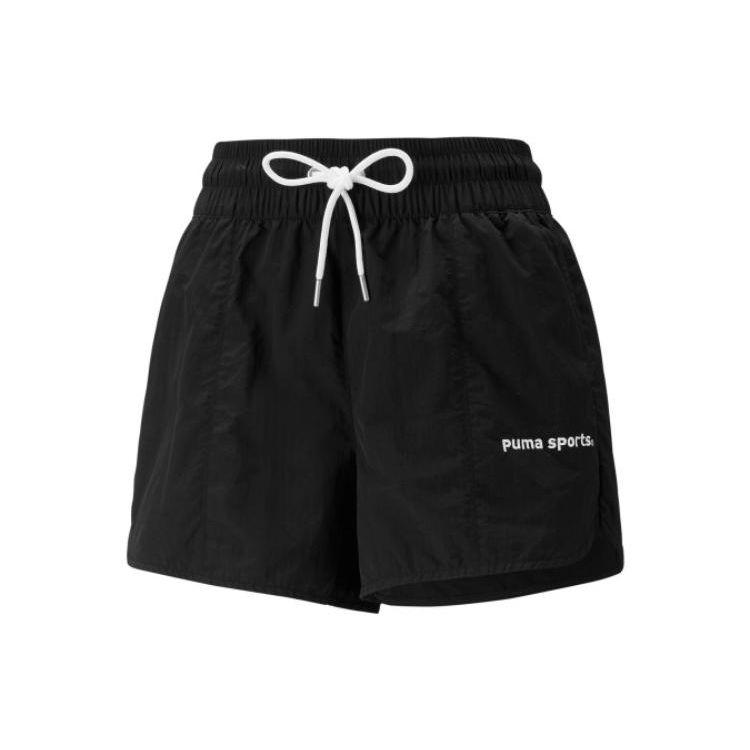 Puma Шорты Team с вышитым логотипом и шнурком женские плавки черные 620598-01