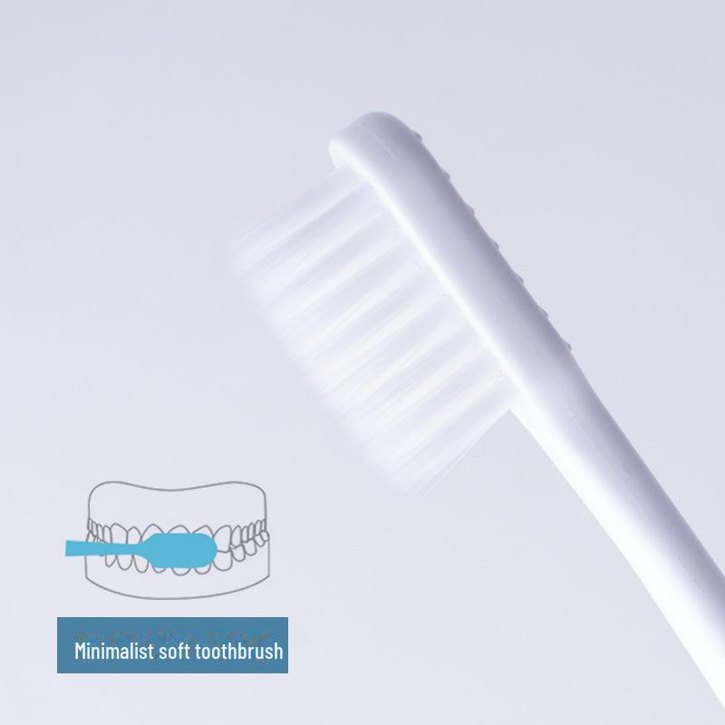 Зубная щетка премиум-класса с мягкой щетиной, маленькой головкой и нескользящей ручкой, в индивидуальной упаковке для ежедневного использования