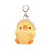 10cm Cute Chicken Plush Toys Key Chain Bag Pendant Cute Chick Doll for Kids Children Birthday Christmas Gifts Toys