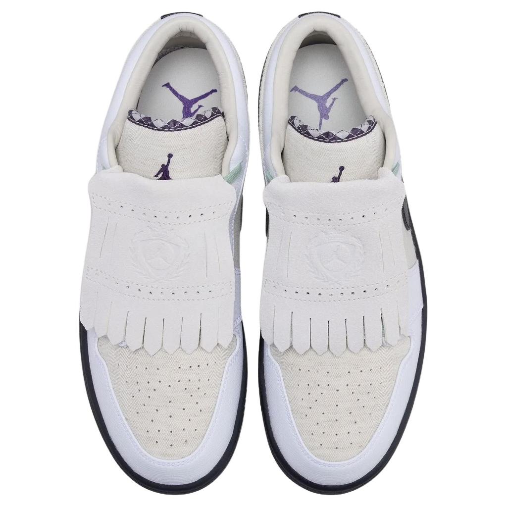 Кроссовки мужские Air Jordan 1 Low SE Light Orewood Brown Белый Черный Steam IW2020110