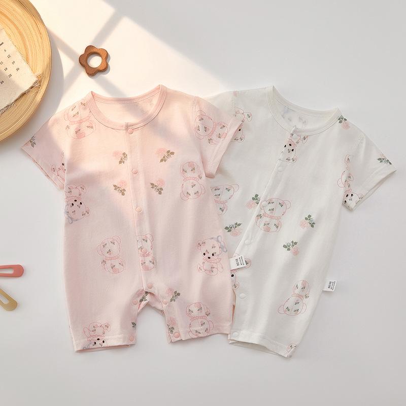 Летний унисекс хлопковый боди с коротким рукавом Summer Infant