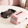Creative Desktop Tissue Holder Retro Tissue Storage Case Cartoon Napkin Dispenser  Living Room