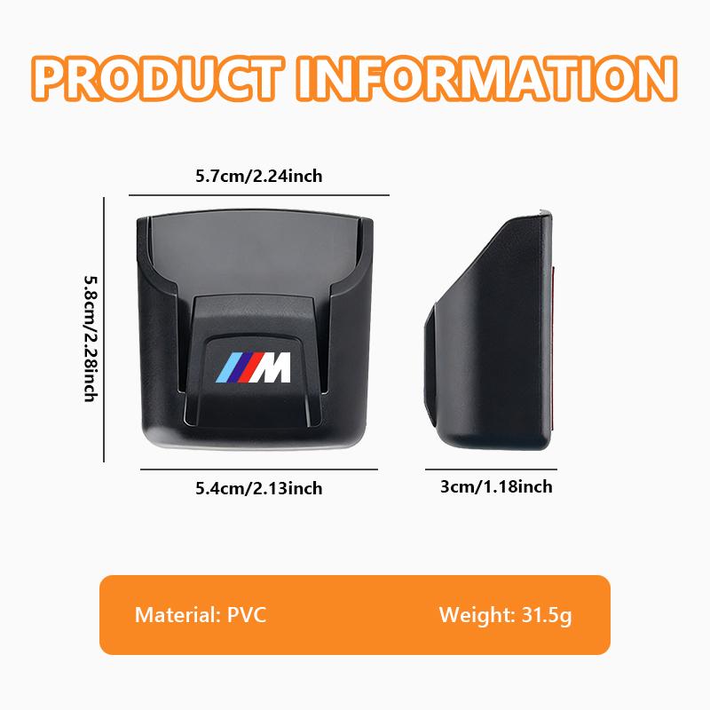 XZFG7 Universal Car Dashboard Phone Key Storage Box Accessorie For BMW 1 3 5 7 Series M F01 F20 F10 F13 E52 E53 E60 E93