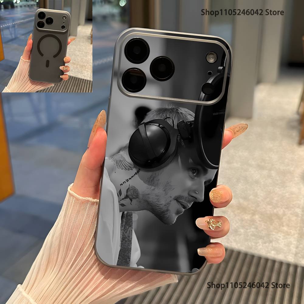 J-Justin B-Bieber Swag II Прозрачно-серый Чехол для телефона Для iPhone 17,16,15,14,13,12,11,Pro,Max,Plus Магнитная Беспроводная Зарядка