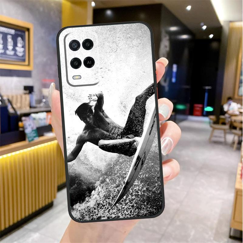Чехол-подставка Surfer Surf Hang Loose Shak для Oppo A74 A54 A94 A78 A98 A18 A60 A80 A40 A38 A58 A96 A76 A16 A15 A17 A57 A77 A5 Pro