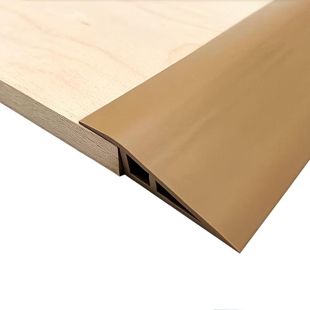 Durable Carpet to Tile Floor Transition Strip Wear-resistant Self Adhesive Edging Trim PVC 100cm Doorway Divider Strip Household