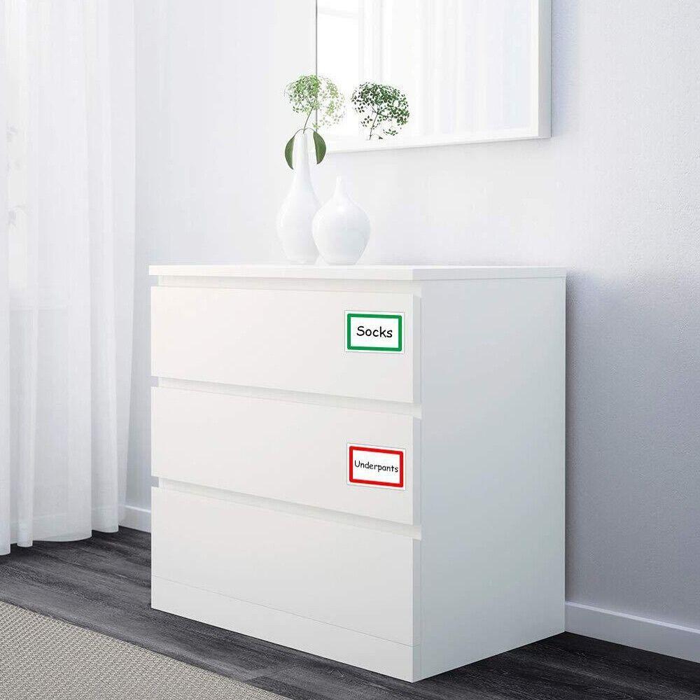 Colorful Name Tag Labels Sticker Category Labelling Sticker High Quality Labels Sticker