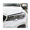 Для BMW 3 серии G20 G28 320i 330i 325Li 2019 - 2022 Светодиодный корпус передней фары автомобиля Прозрачный абажур Линза Крышка фары